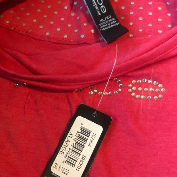 🔥🔥🔥NWT BEBE polkadot two-piece Shorts set or pj set . Super cute. - Picture 6 of 12